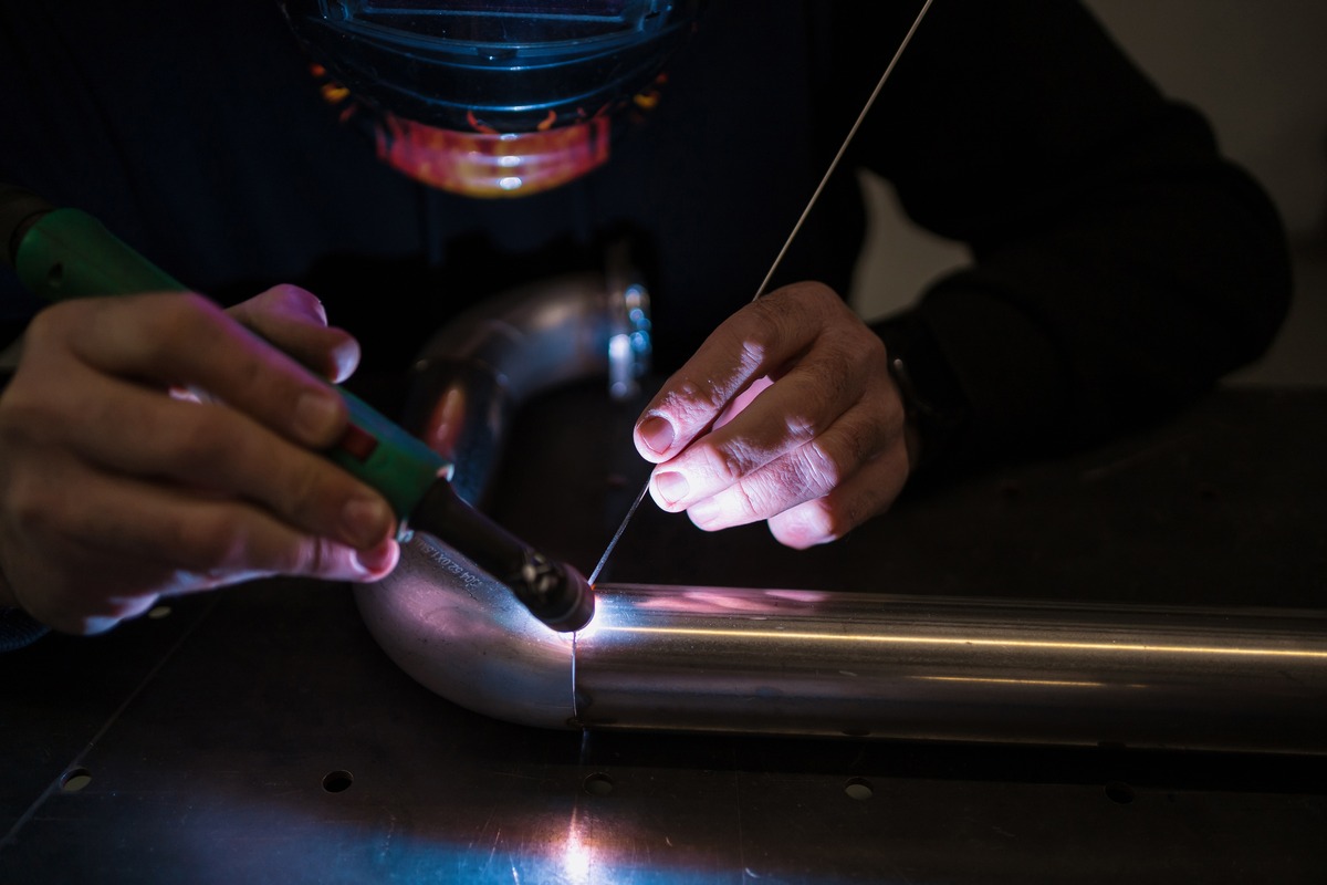 Stainless steel fabrication workshop